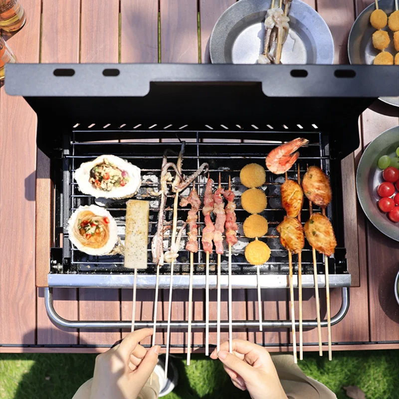Camping Cooking Requirements - Barbecue au charbon de bois pliable