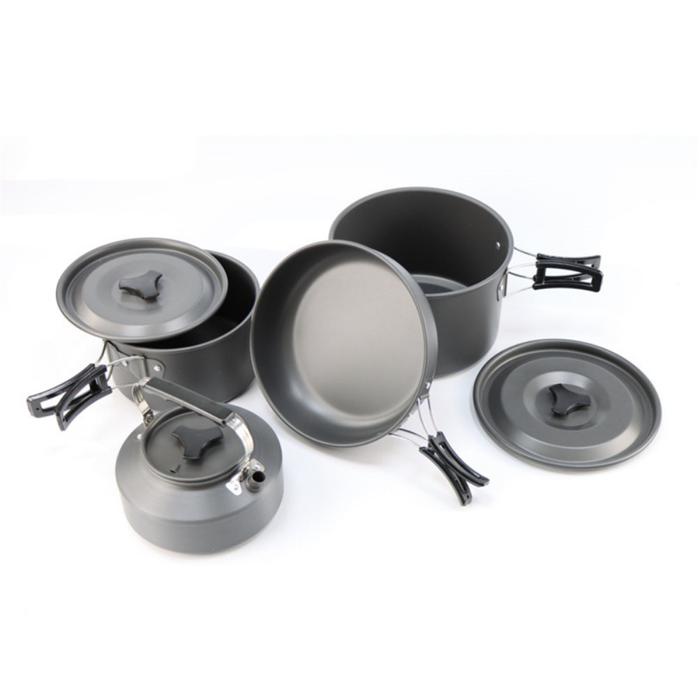 Camping Lightweight Cooking Pot - Ensemble de cuisine de camping en