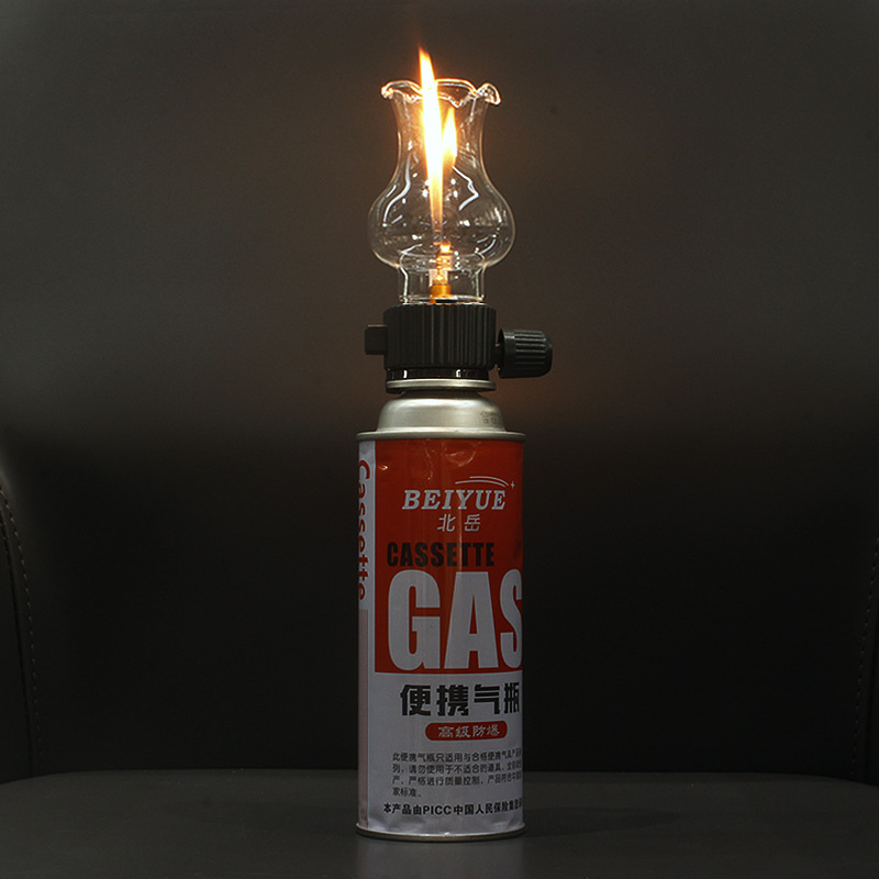 Cooking On Camping Stove - Tête de cylindre de gaz pour