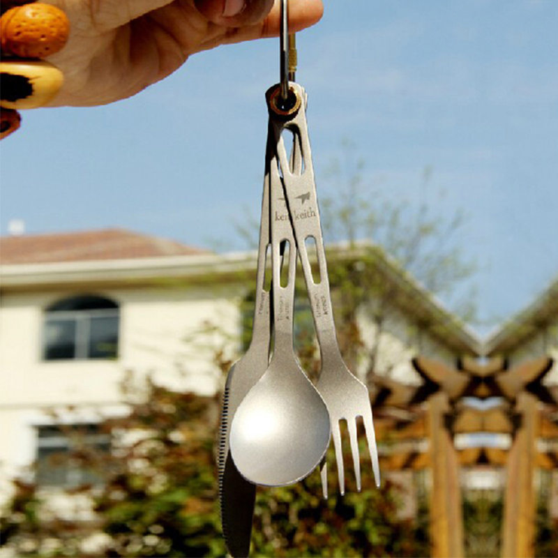 Camping Cooking Unit - Pamono-Kit d'U〜de Cuisine en Titane, Couverts,