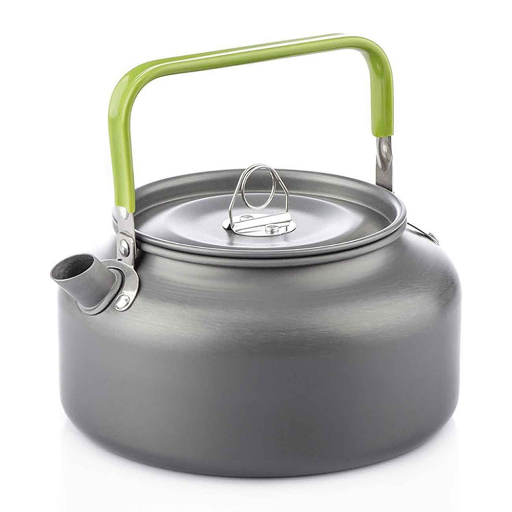 Camping Cooking Tin - Bouilloire à eau Portable d'extérieur, théière,