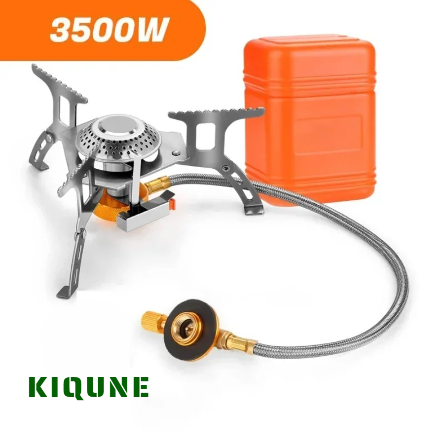 Cooking On Camping Stove - Réchaud à gaz de Camping Portable