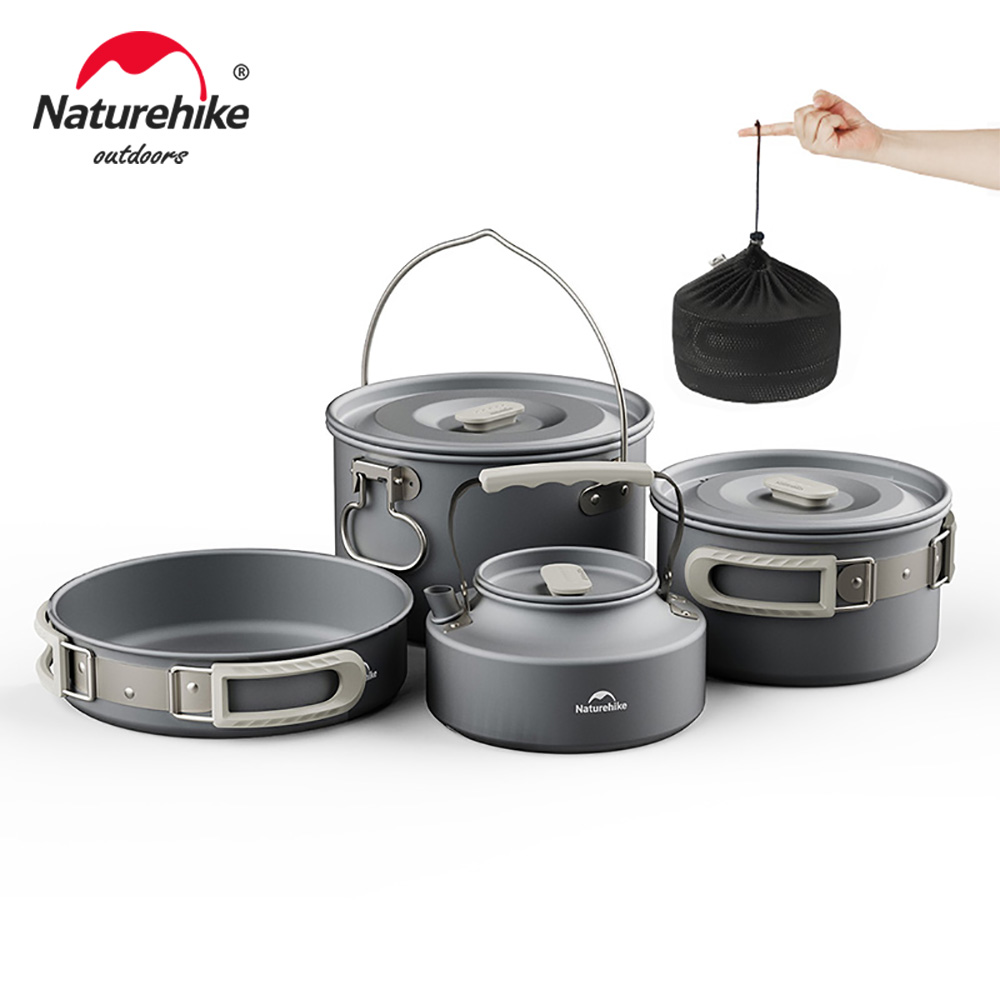 Quechua Camping Cooking Set - Naturehike – Kit d'ustensiles de cuisine