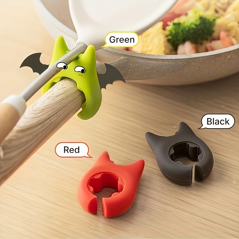 Camping Cooking Ware - Support de spatule en silicone portable