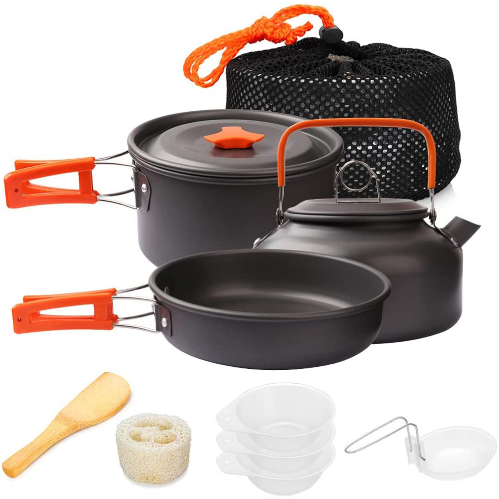 Camping Cooking Unit - Kit d'ustensiles de cuisine de Camping,