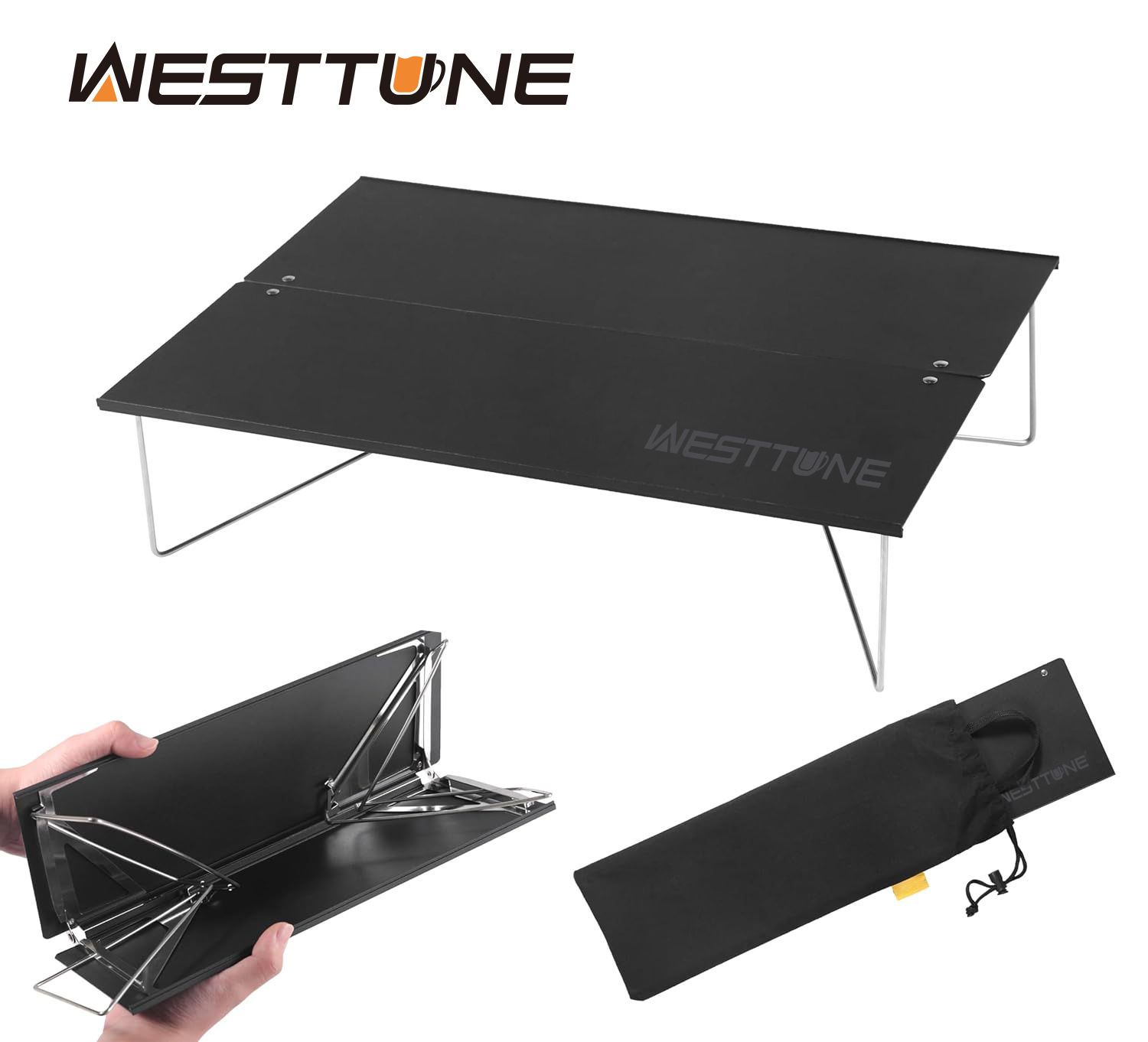 Camping Cooking Table - WESTTUNE Mini Table de Camping compacte