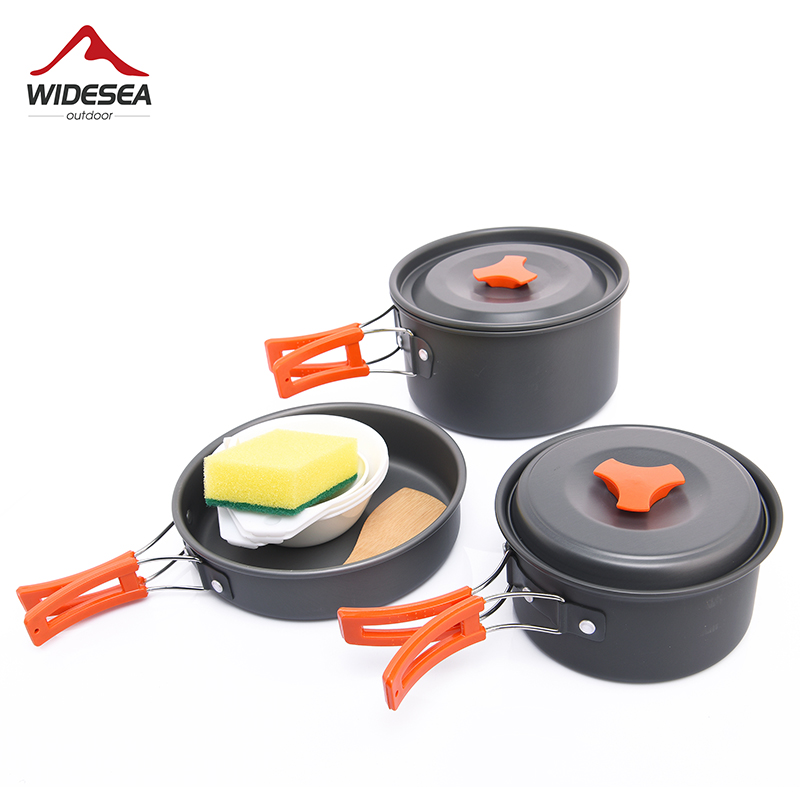 Quechua Camping Cooking Set - Widesea Camping ensemble d'ustensiles de cuisine