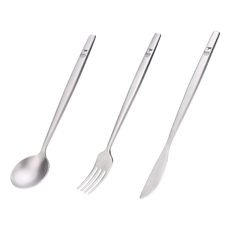 Camping Cooking Ware - Ensemble de Couverts de Voyage en