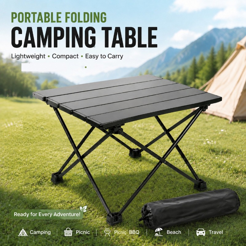 Camping Cooking Backpack - Table de camping pliable légère et