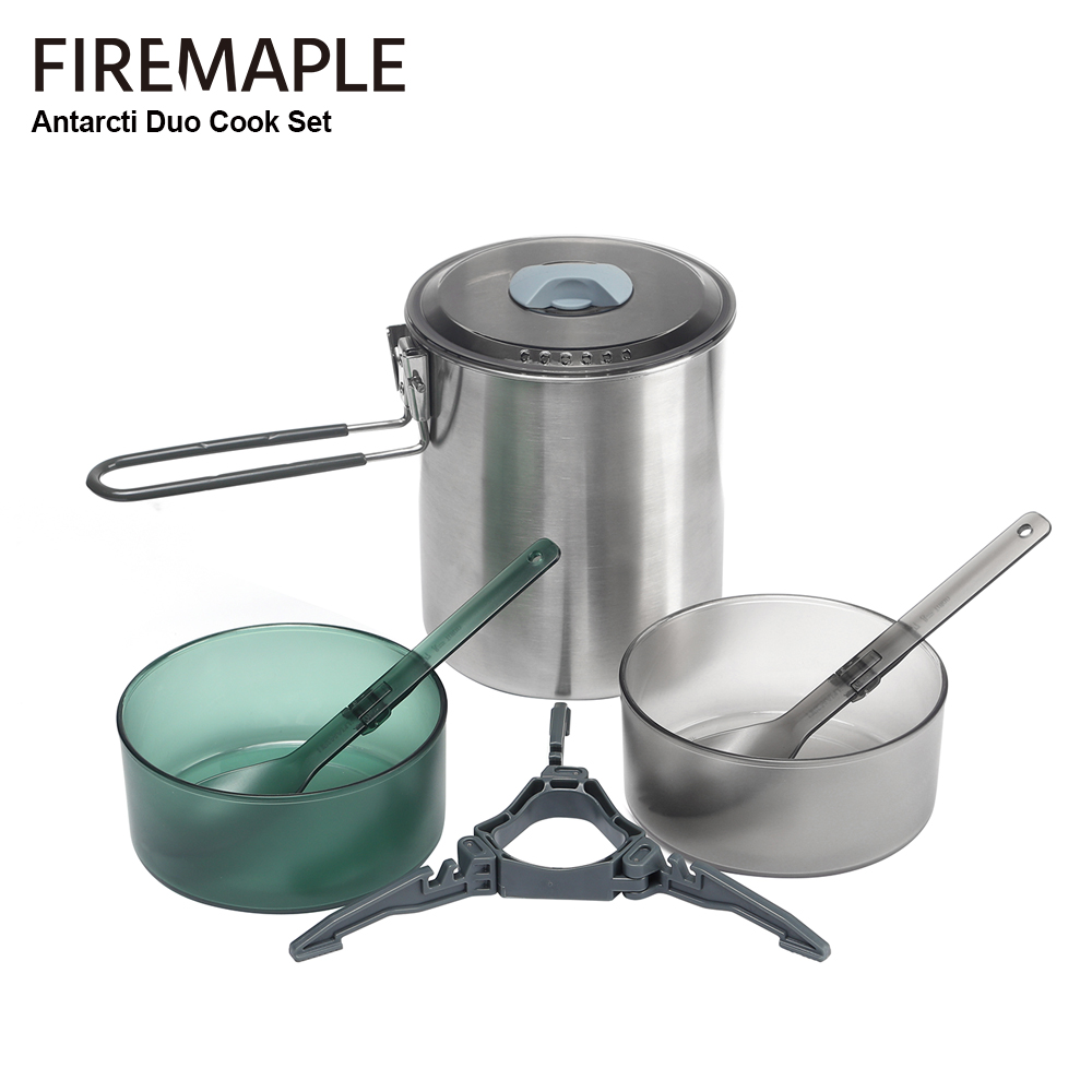 Quechua Camping Cooking Set - Fire-Maple Antarcti Duo – ensemble de