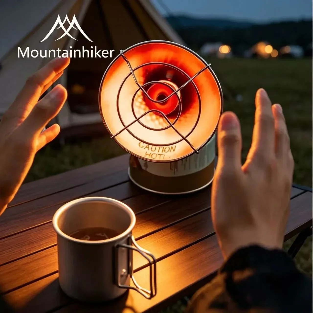 Cooking On Camping Stove - Réchaud à gaz portable miniature MOUNTAINHIKER