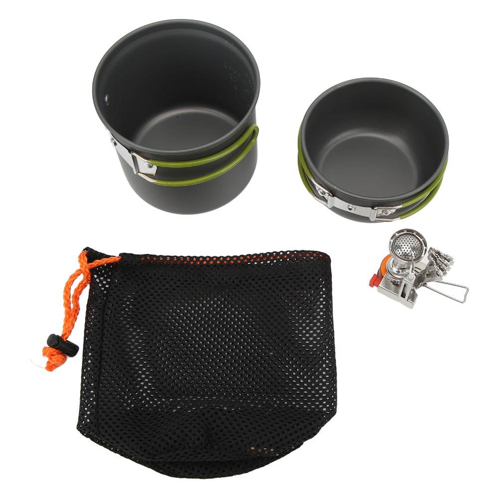 Camping Lightweight Cooking Pot - Ensemble de cuisine de camping en