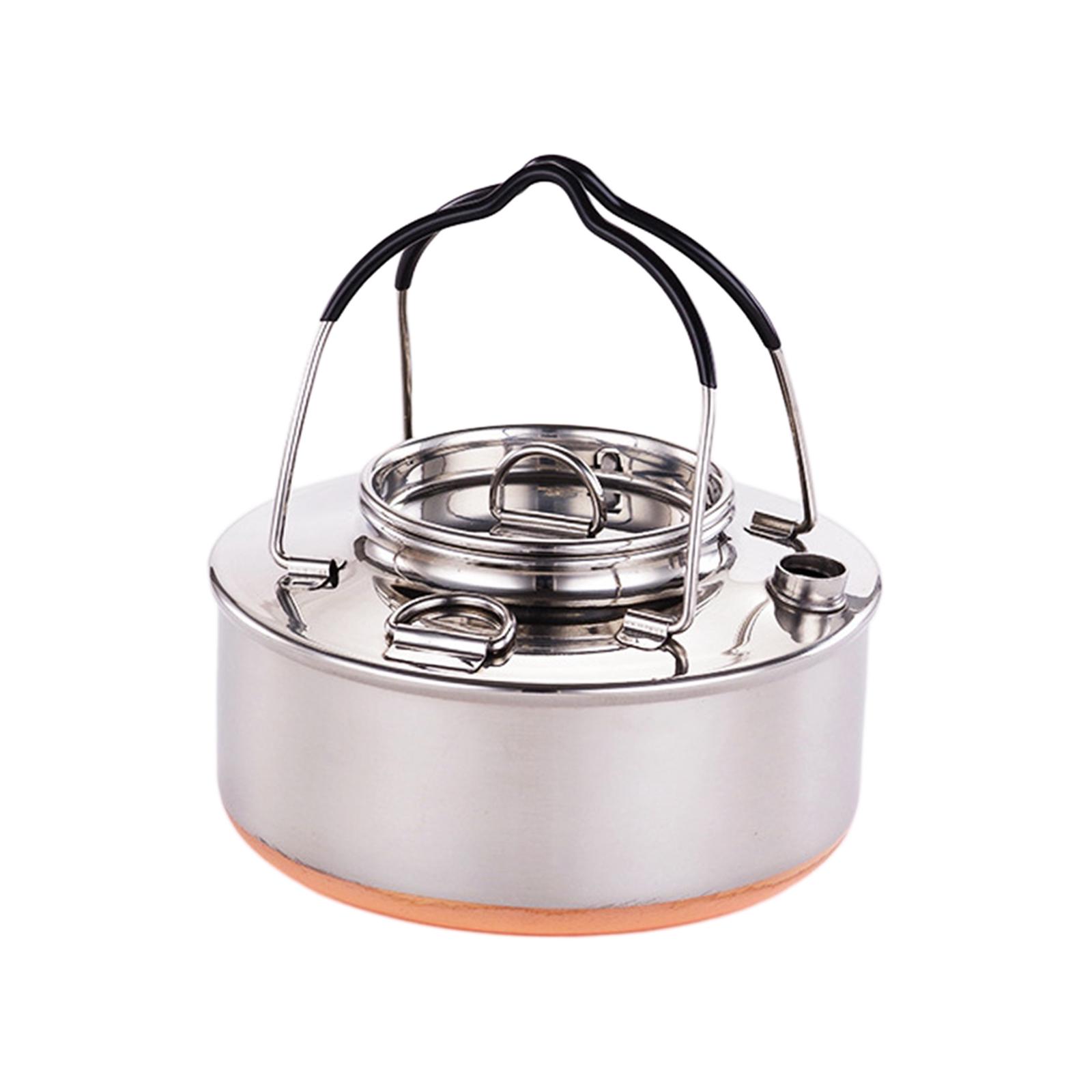 Bouilloire portable pour la cu - Camping Lightweight Cooking Pot avis et prix