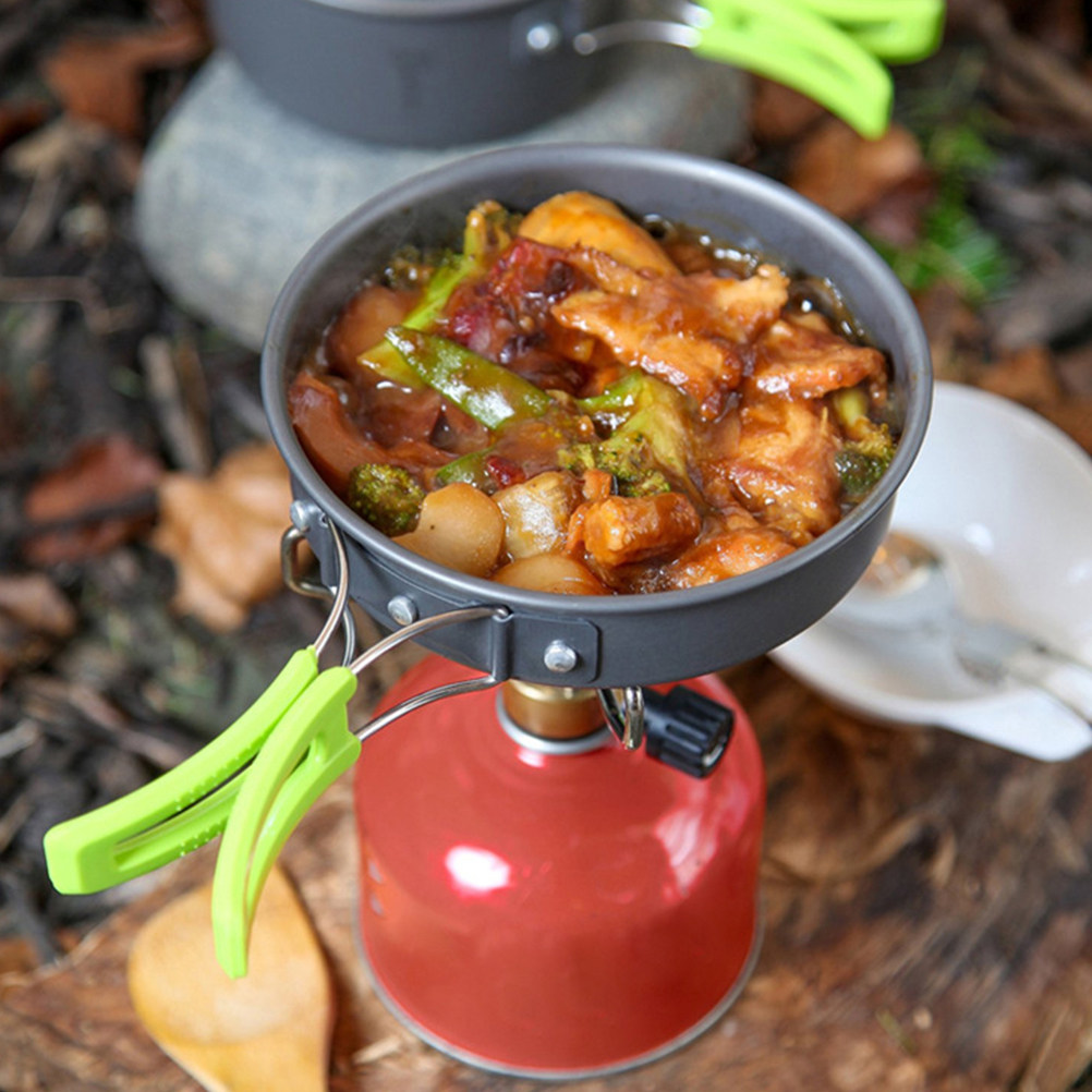 Ensemble de 10 ustensiles de c - Camping Lightweight Cooking Pot avis et prix