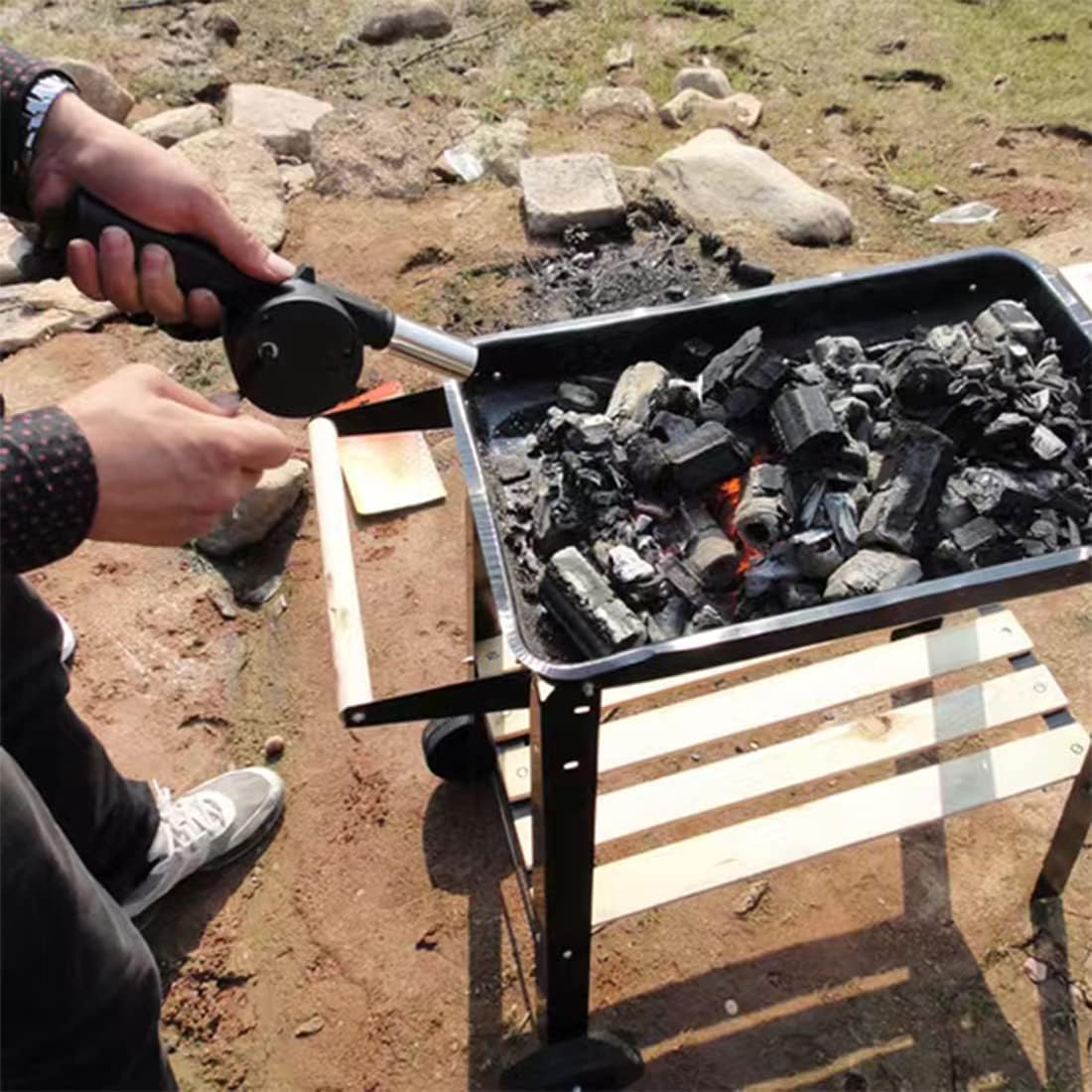 Souffleur de barbecue portable - Camping Cooking Trangia avis et prix