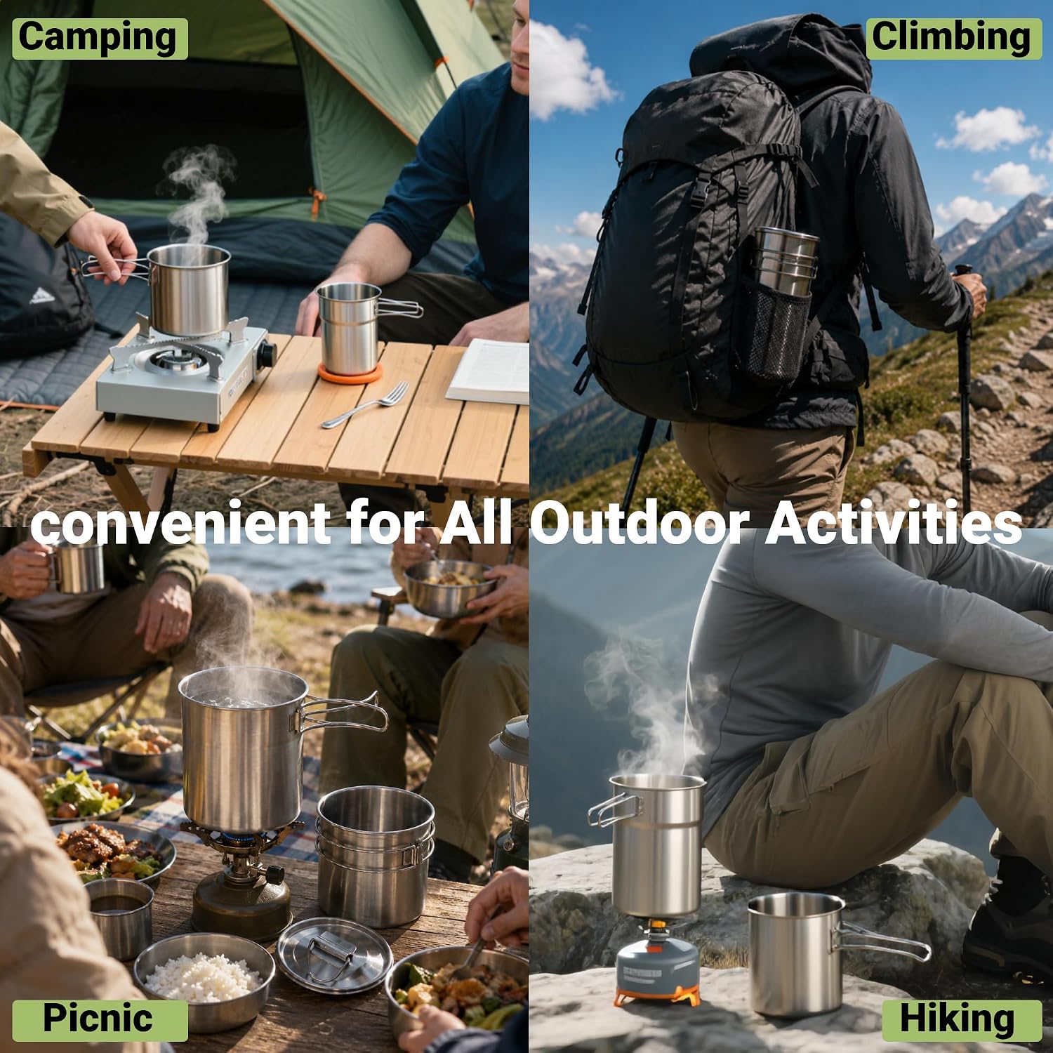 Tasses et mugs de camping plia - Camping Cooking Unit avis et prix