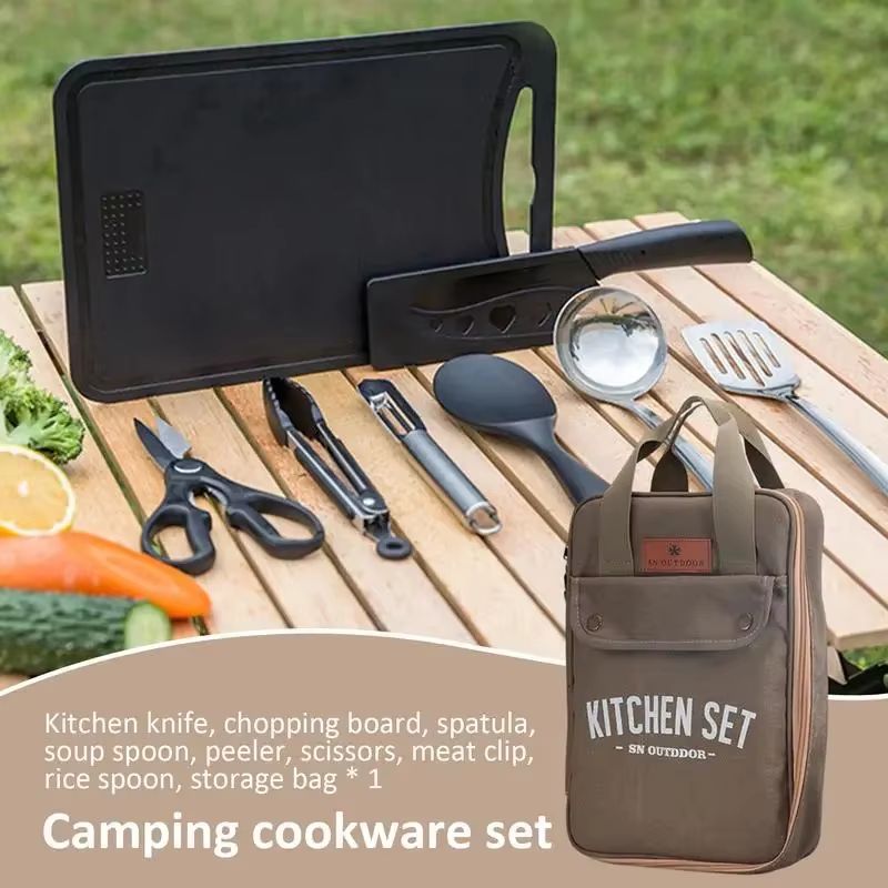 Ensemble de 8 ustensiles de cu - Camping Cooking Unit avis et prix