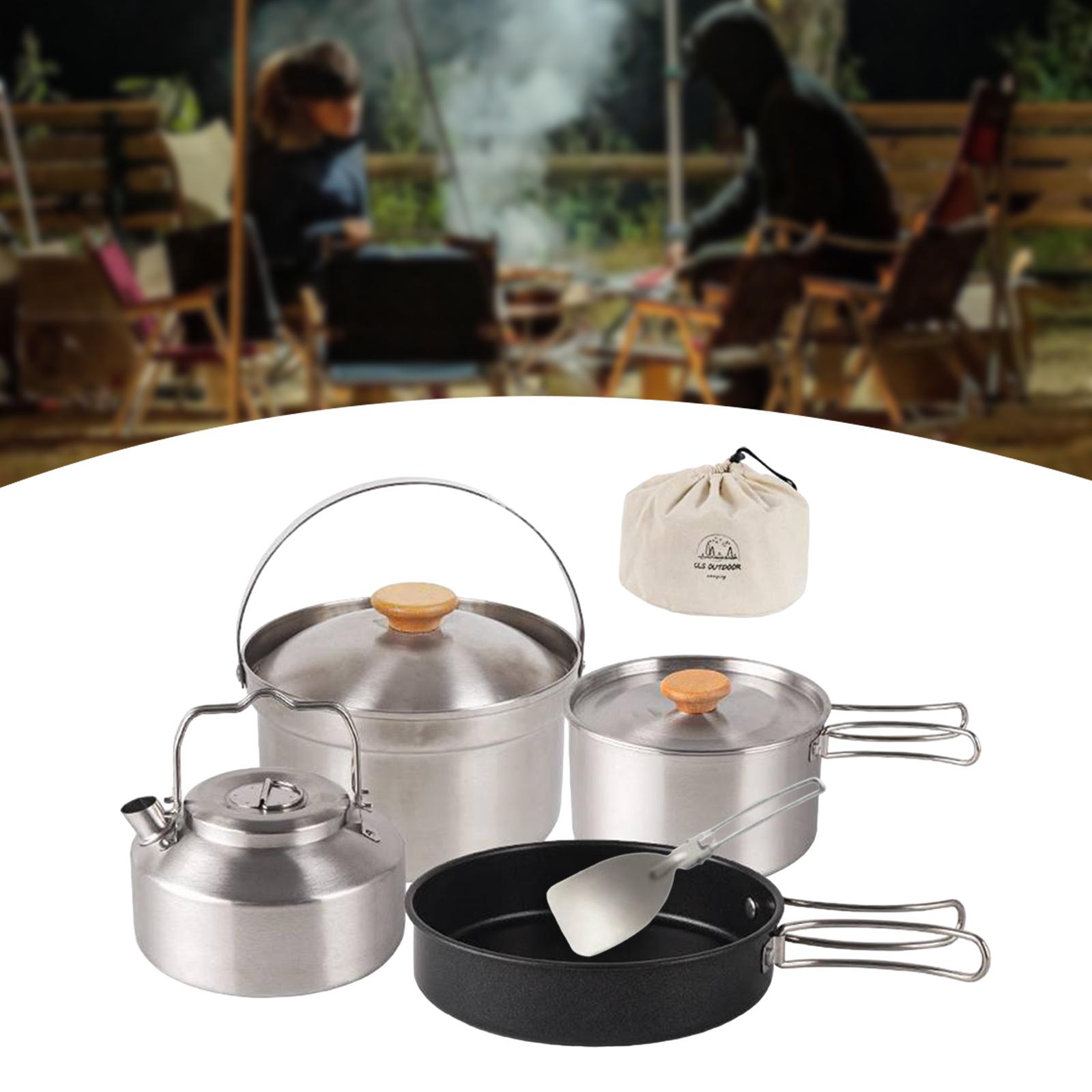 Ustensiles de cuisine de Campi - Camping Cooking Set With Kettle avis et prix