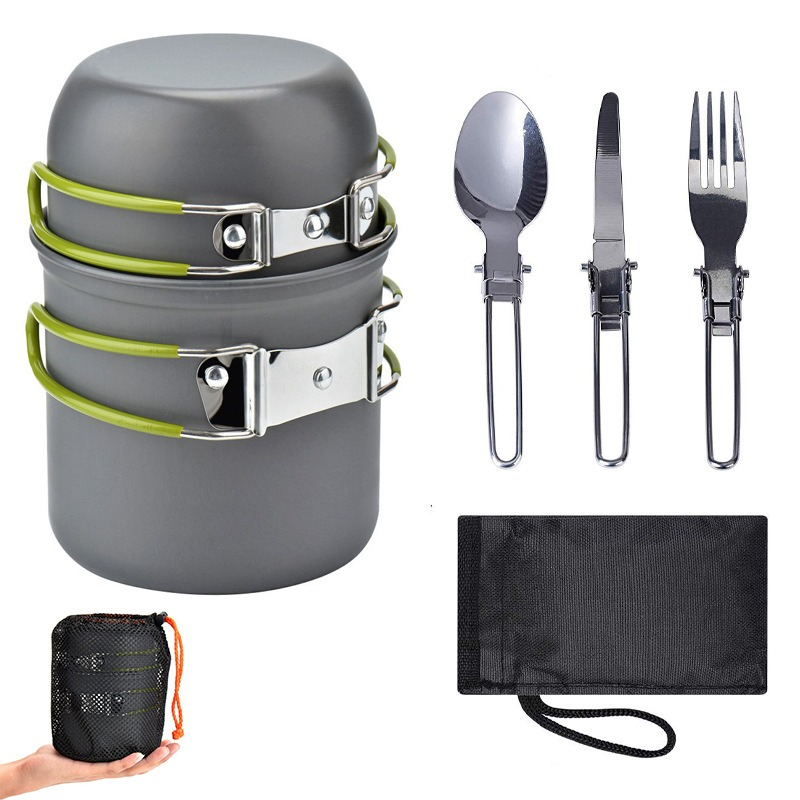 Ustensiles de cuisine portable - Camping Lightweight Cooking Pot avis et prix