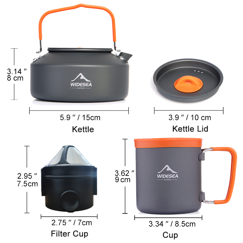 ESEA-Ensemble d'ustensiles de  - Camping Cooking Box Set avis et prix