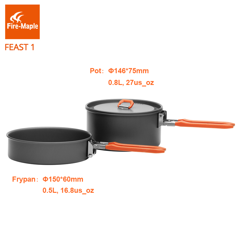 Fire Maple Feast 1 Camping En  - Camping Cooking Box Set avis et prix