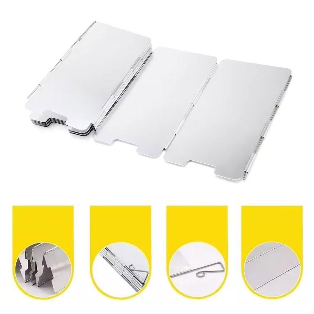 Pare-vent pliable pour l'extér - Camping Cooking Windshield avis et prix