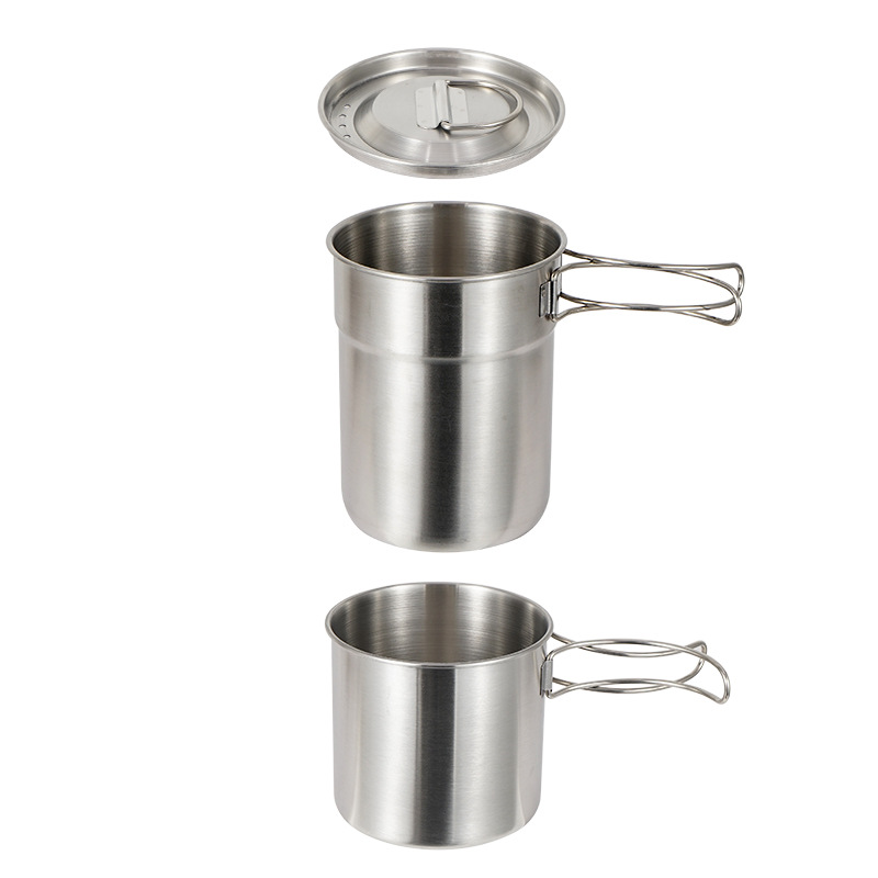 Bouilloire de Camping en acier - Camping Cooking Set With Kettle avis et prix