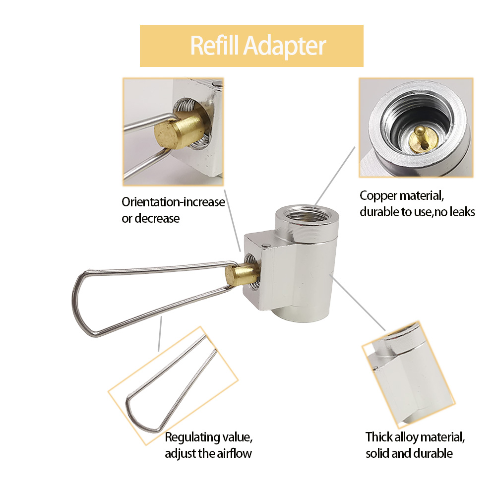 Adaptateur de réchaud de campi - Camping Cooking Propane avis et prix