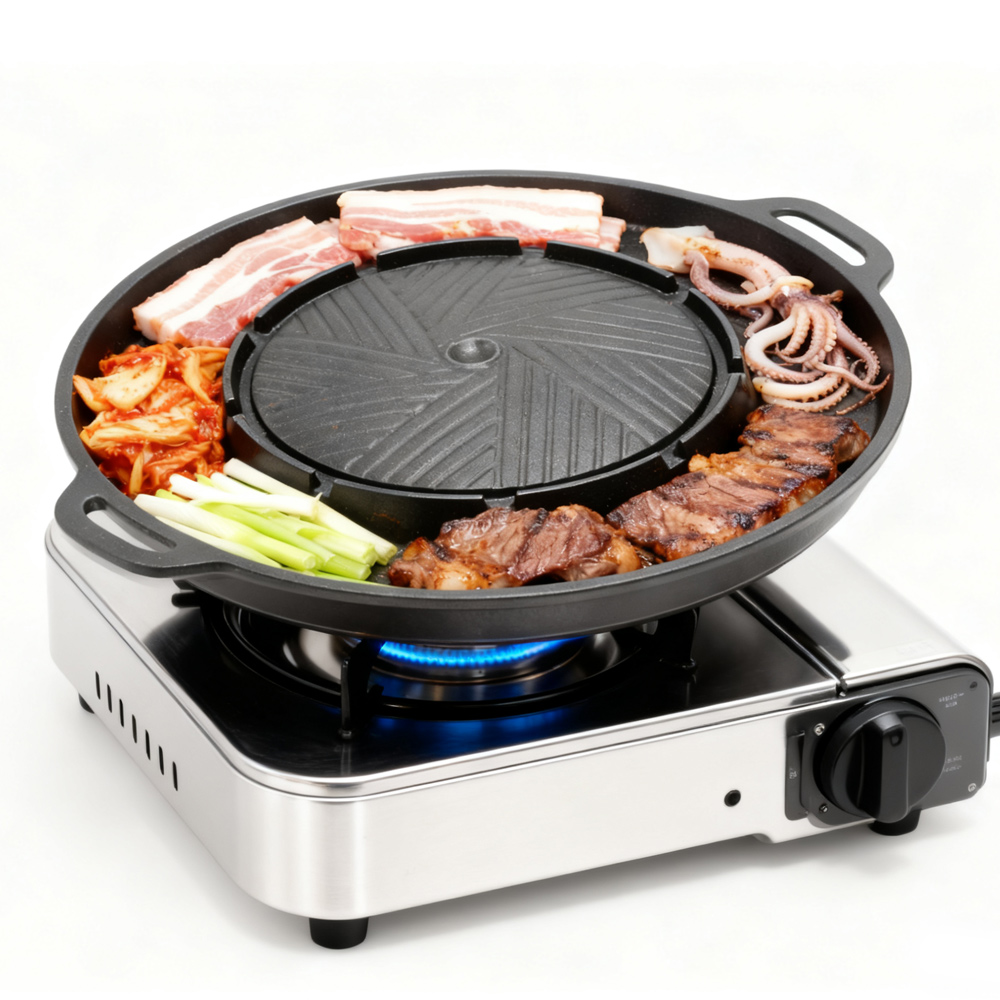 KOSUN – poêle à barbecue corée - Camping Cooking Grill avis et prix