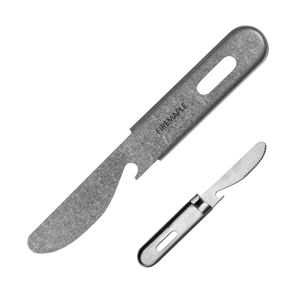 Couverts portables en acier in - Quechua Camping Cooking Set avis et prix