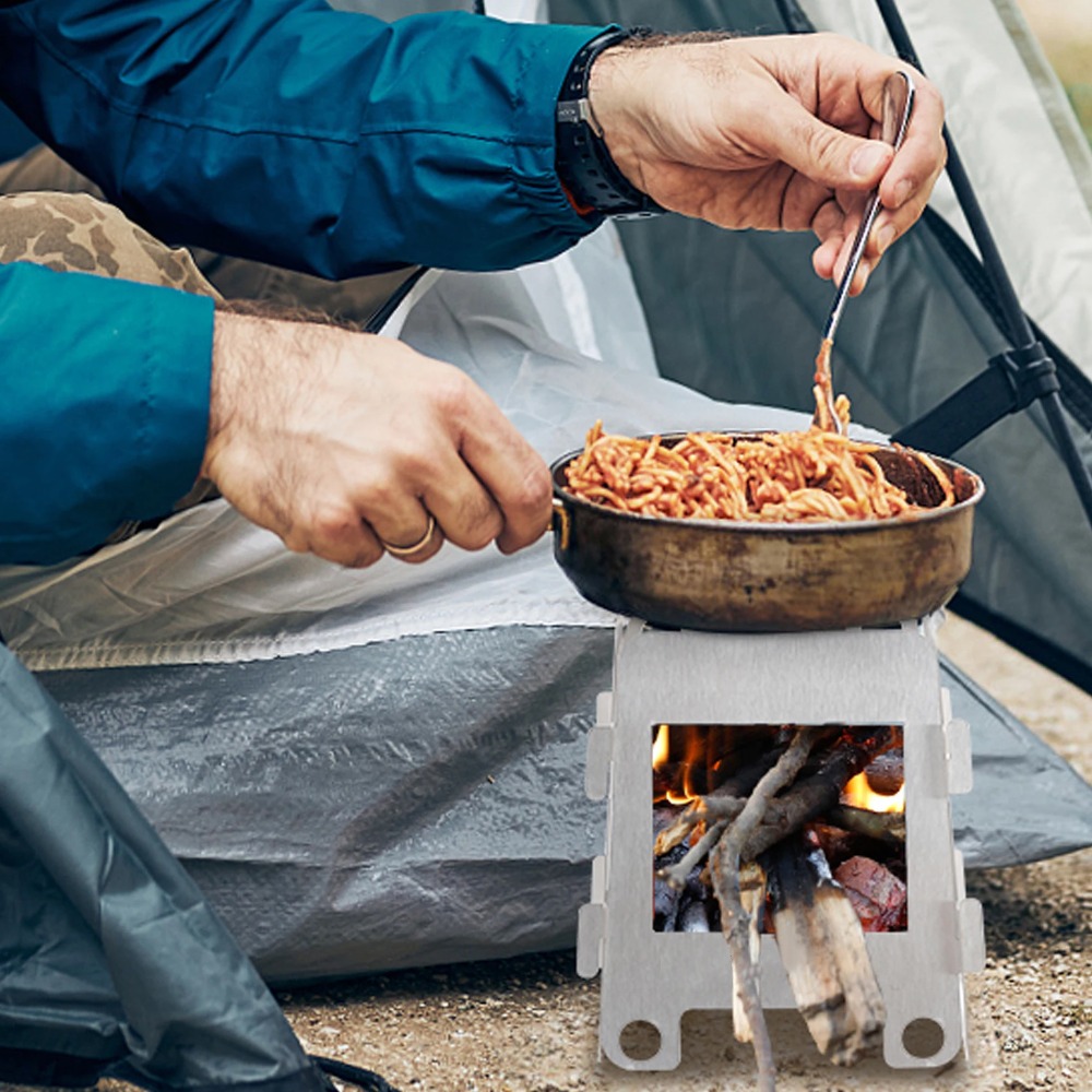 Four de Camping poêle à bois p - Camping Cooking Windshield avis et prix