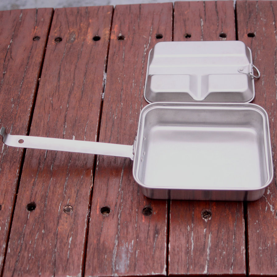 Boîte à lunch carrée portable  - Camping Cooking Box Set avis et prix