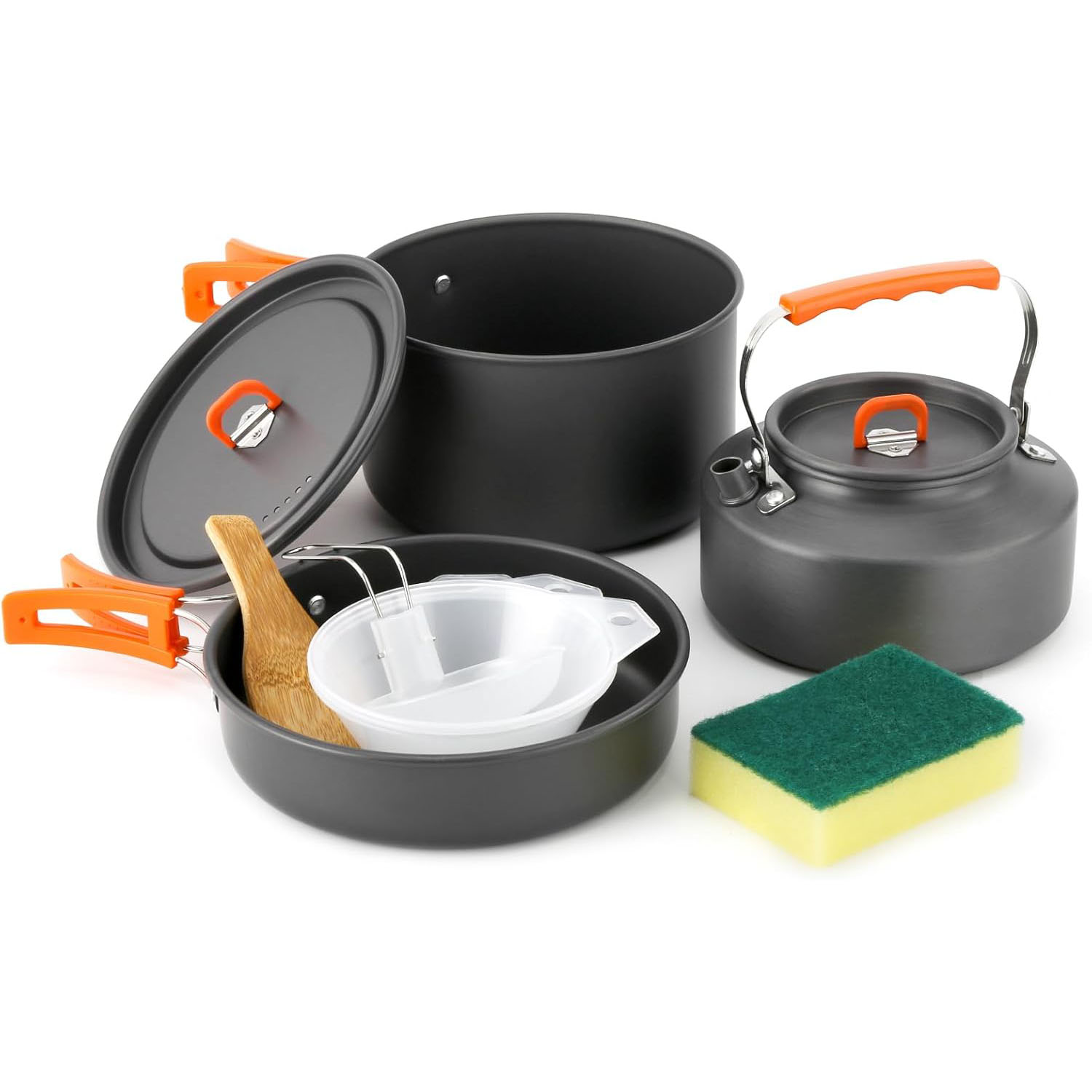 Ustensiles de cuisine de campi - Camping Cooking Set With Kettle avis et prix