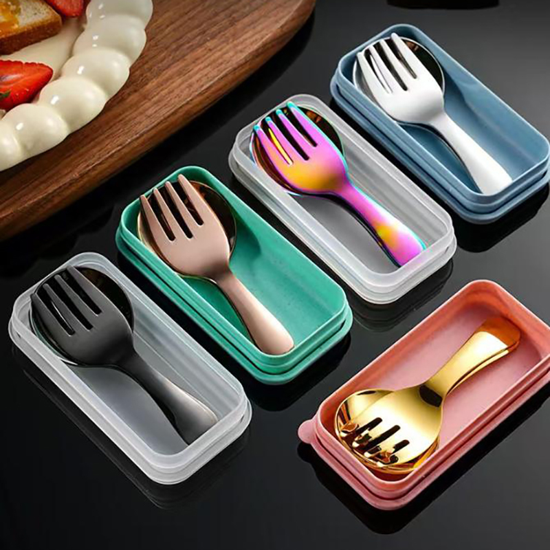 Mini cuillère et fourchette, e - Camping Cooking Trangia avis et prix