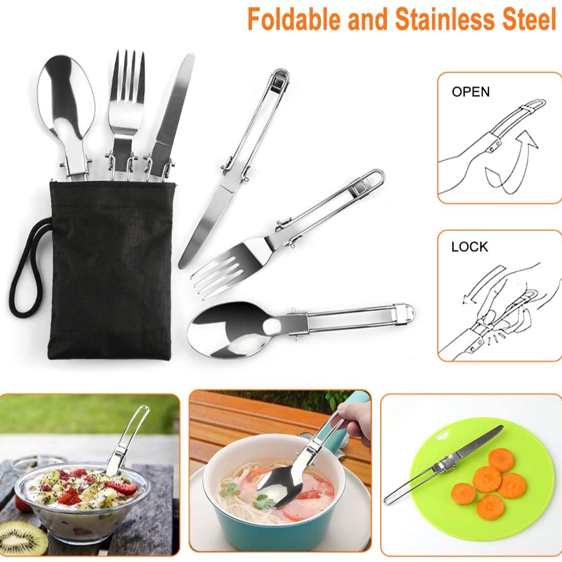 Ensemble complet de cuisine de - Camping Cooking Set With Kettle avis et prix
