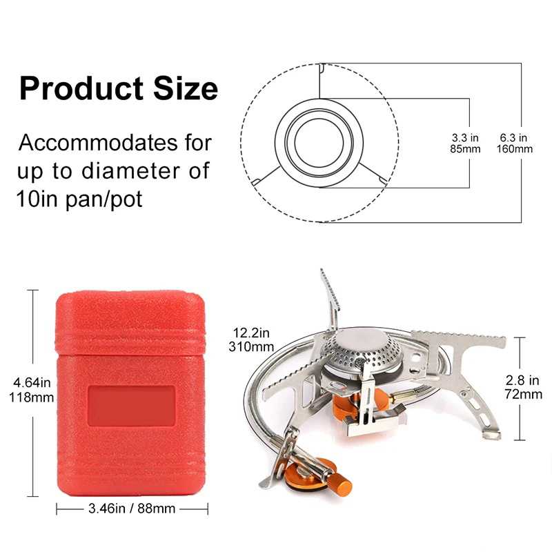 Réchaud à gaz de Camping Porta - Cooking On Camping Stove avis et prix