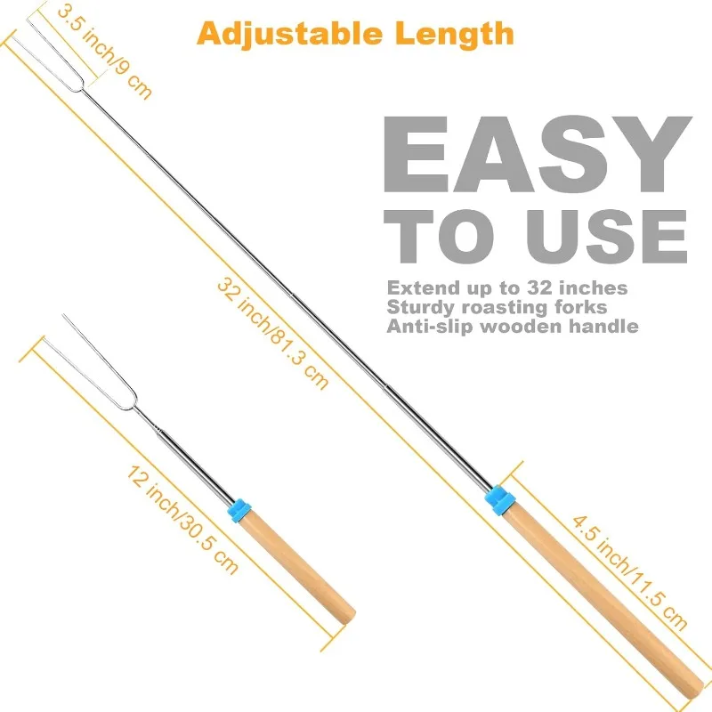 Brochettes de cuisson extensib - Camping Cooking Grill avis et prix