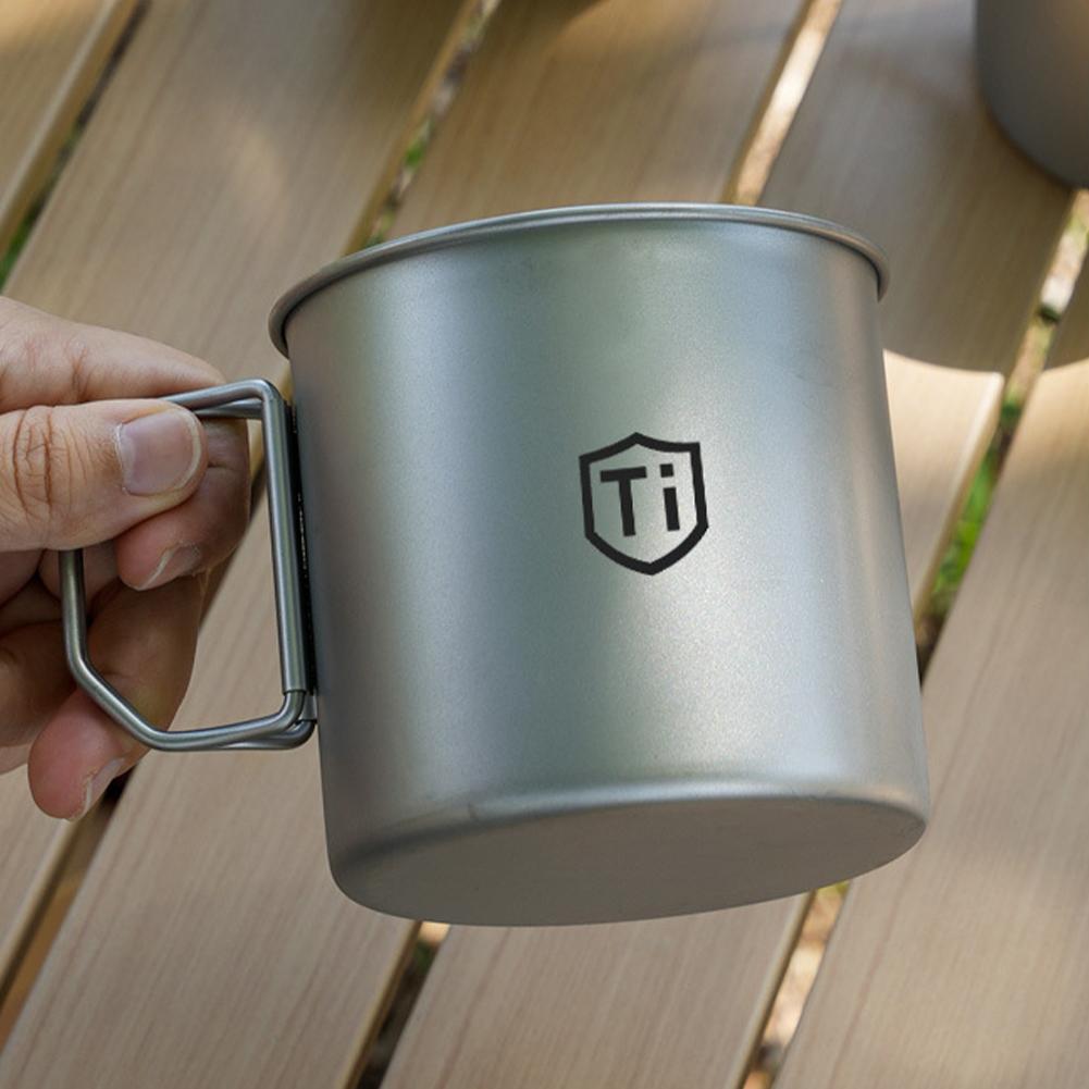 Tasse de camping en titane, va - Quechua Camping Cooking Set avis et prix