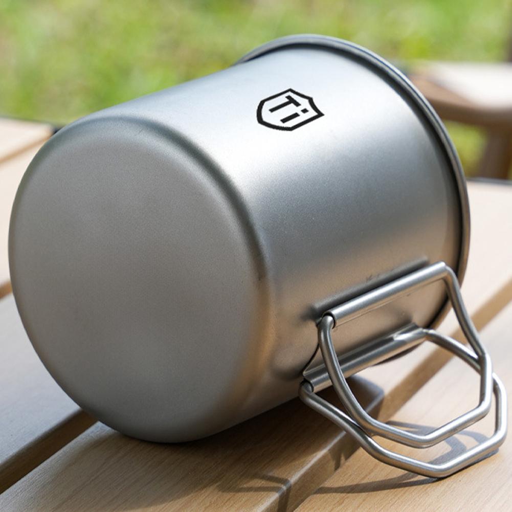 Tasse de camping en titane, va - Quechua Camping Cooking Set avis et prix