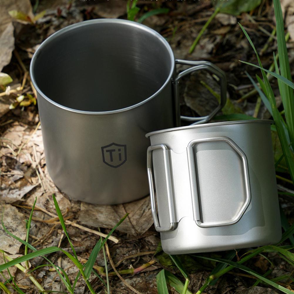 Tasse de camping en titane, va - Quechua Camping Cooking Set avis et prix