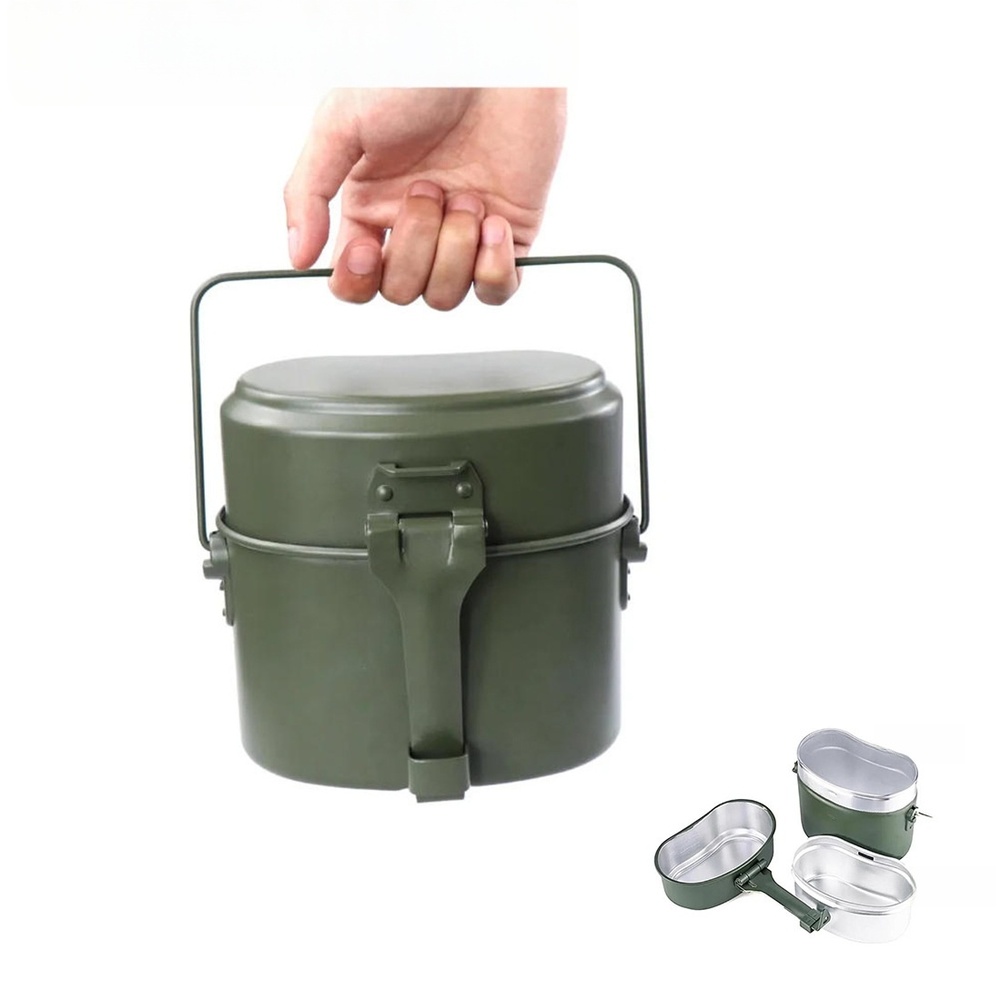 Ensemble de 3 boîtes à lunch e - Camping Cooking Box Set avis et prix