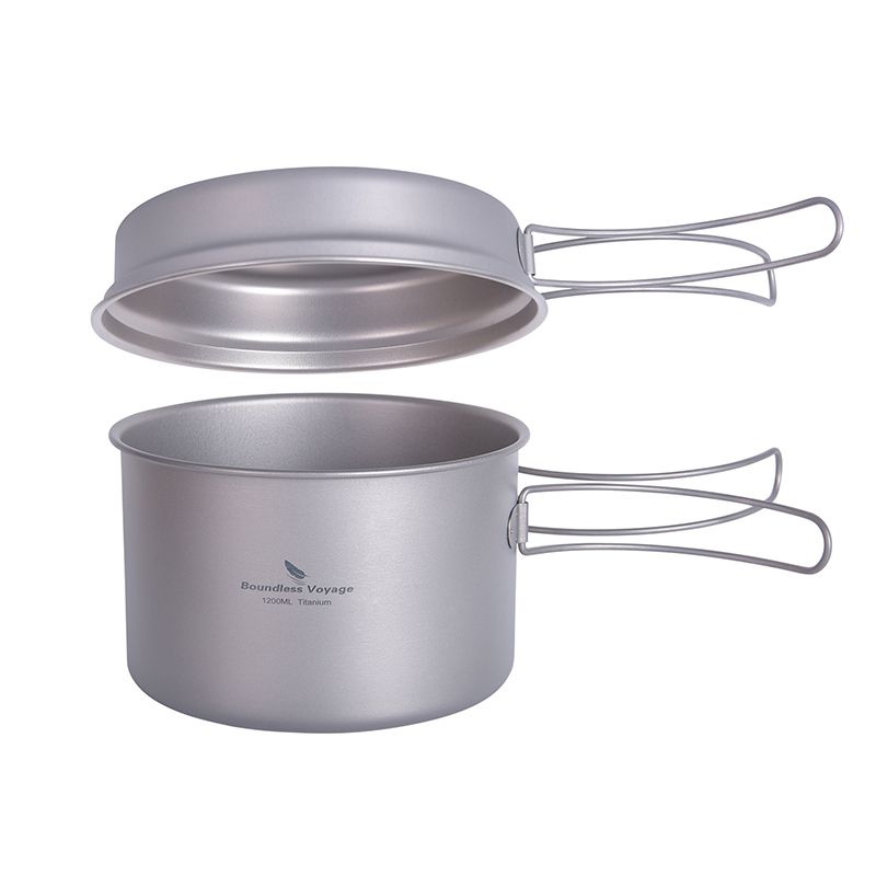 Poêle à frire en titane Voyage - Camping Cooking Set With Kettle avis et prix