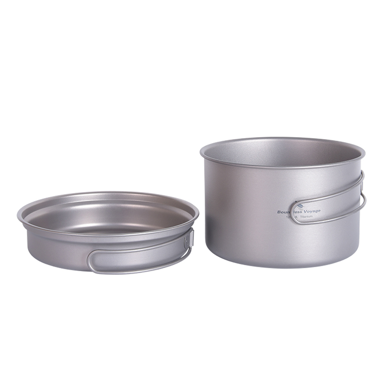 Poêle à frire en titane Voyage - Camping Cooking Set With Kettle avis et prix