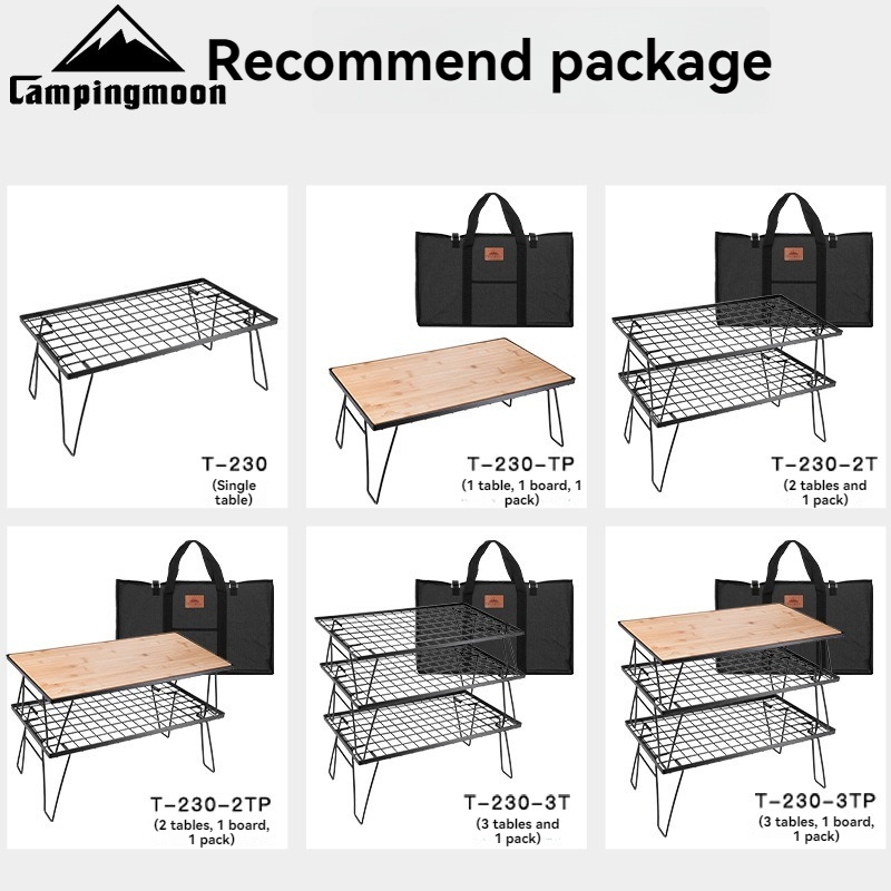 CAMPINGMOON T-230, support de  - Camping Cooking Table avis et prix