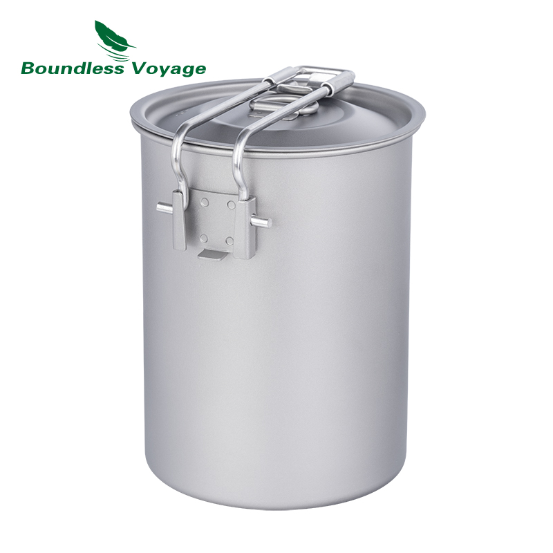 Boundless Voyage – Pot en tita - Camping Lightweight Cooking Pot avis et prix