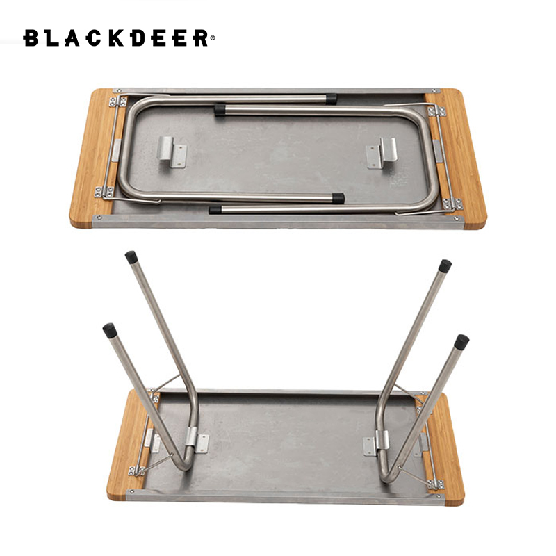 Table pliante en bambou et aci - Camping Cooking Table avis et prix