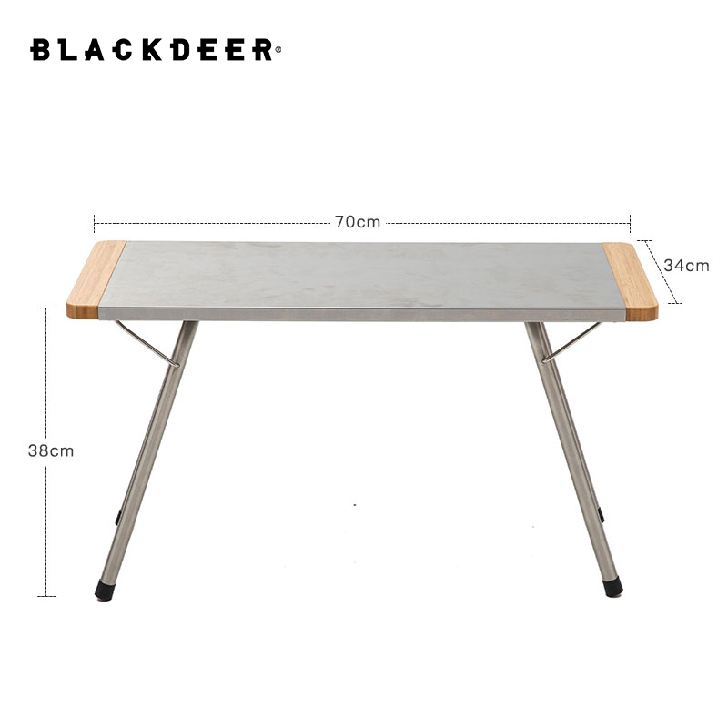 Table pliante en bambou et aci - Camping Cooking Table avis et prix