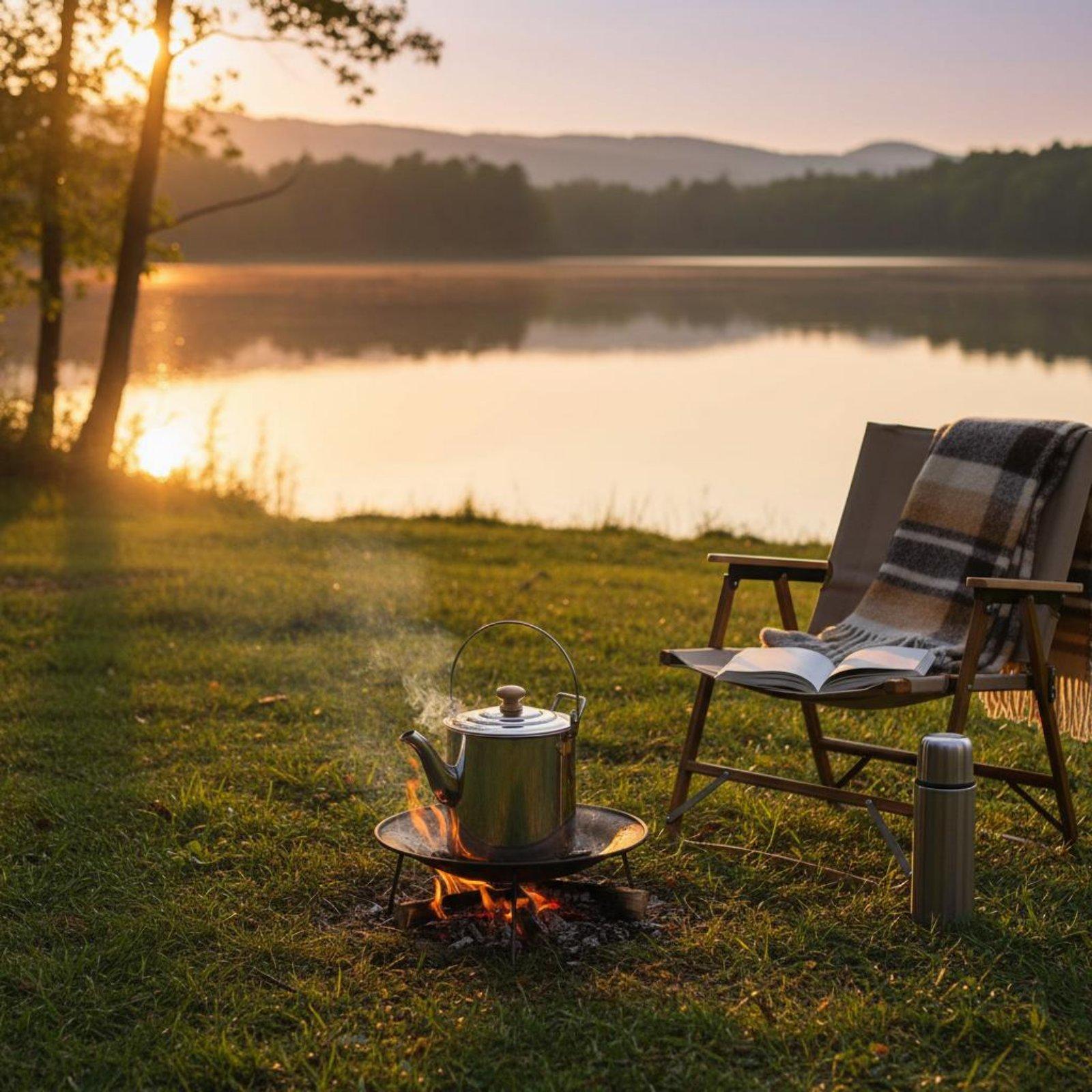Ensemble de cuisine portable e - Camping Cooking Set With Kettle avis et prix