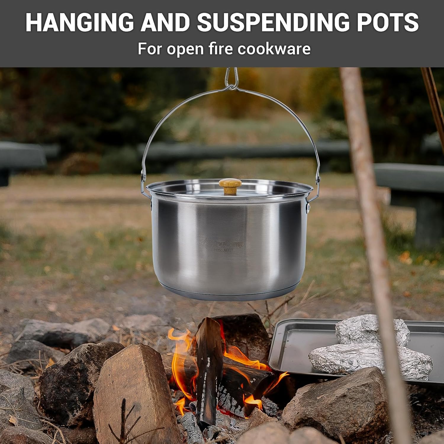 Ensemble de cuisine de camping - Camping Cooking Set With Kettle avis et prix
