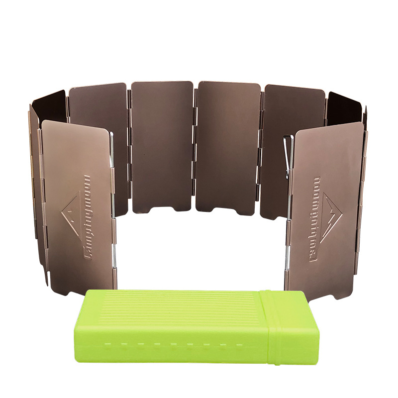 Pare-brise pliable pour poêle  - Camping Cooking Windshield avis et prix